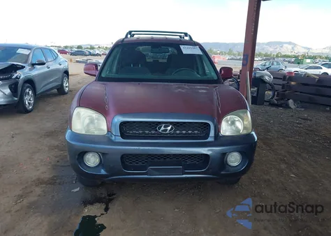 2002 Hyundai Santa Fe Gls/Lx from USA, damaged, VIN KM8SC13D12U182769